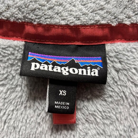 Patagonia Womens Re-Tool Snap-T Fleece Pullover Grey XS Polartec Tailored Fit - Picture 7 of 8